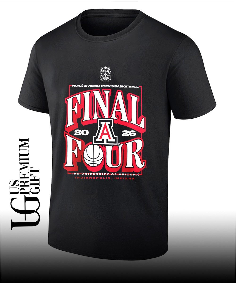 Arizona Wildcats 2026 Final Four NCAA Men’s Basketball Tournament March Madness shirt