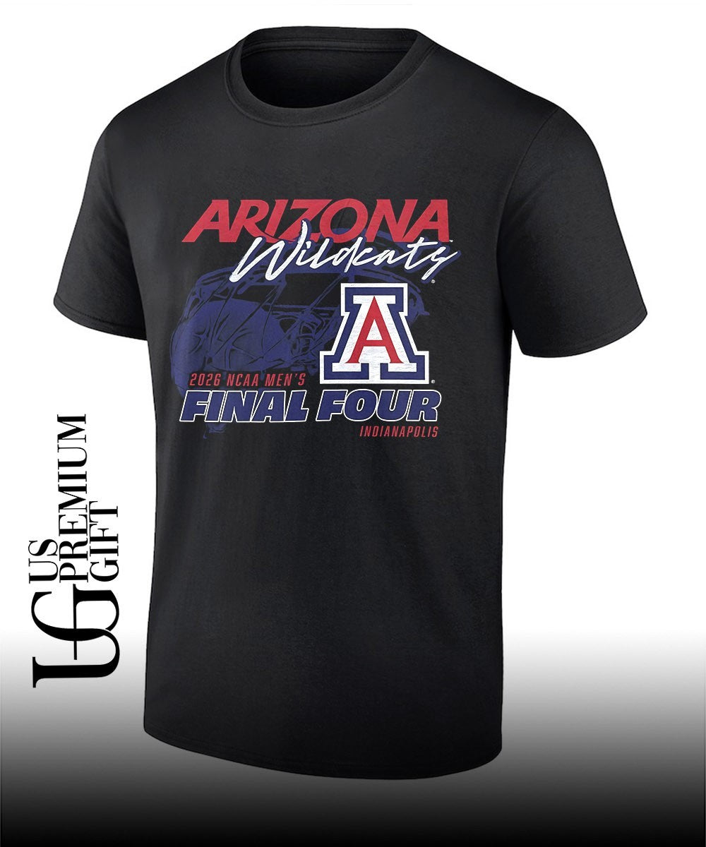 Arizona Wildcats 2026 NCAA Men’s Final Four Indianapolis shirt