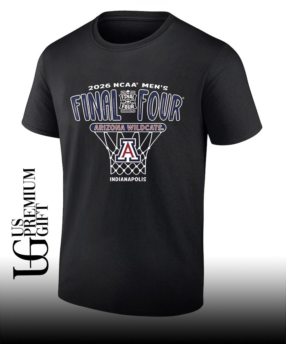 Arizona Wildcats 2026 NCAA Men’s Final Four basketball Nets shirt