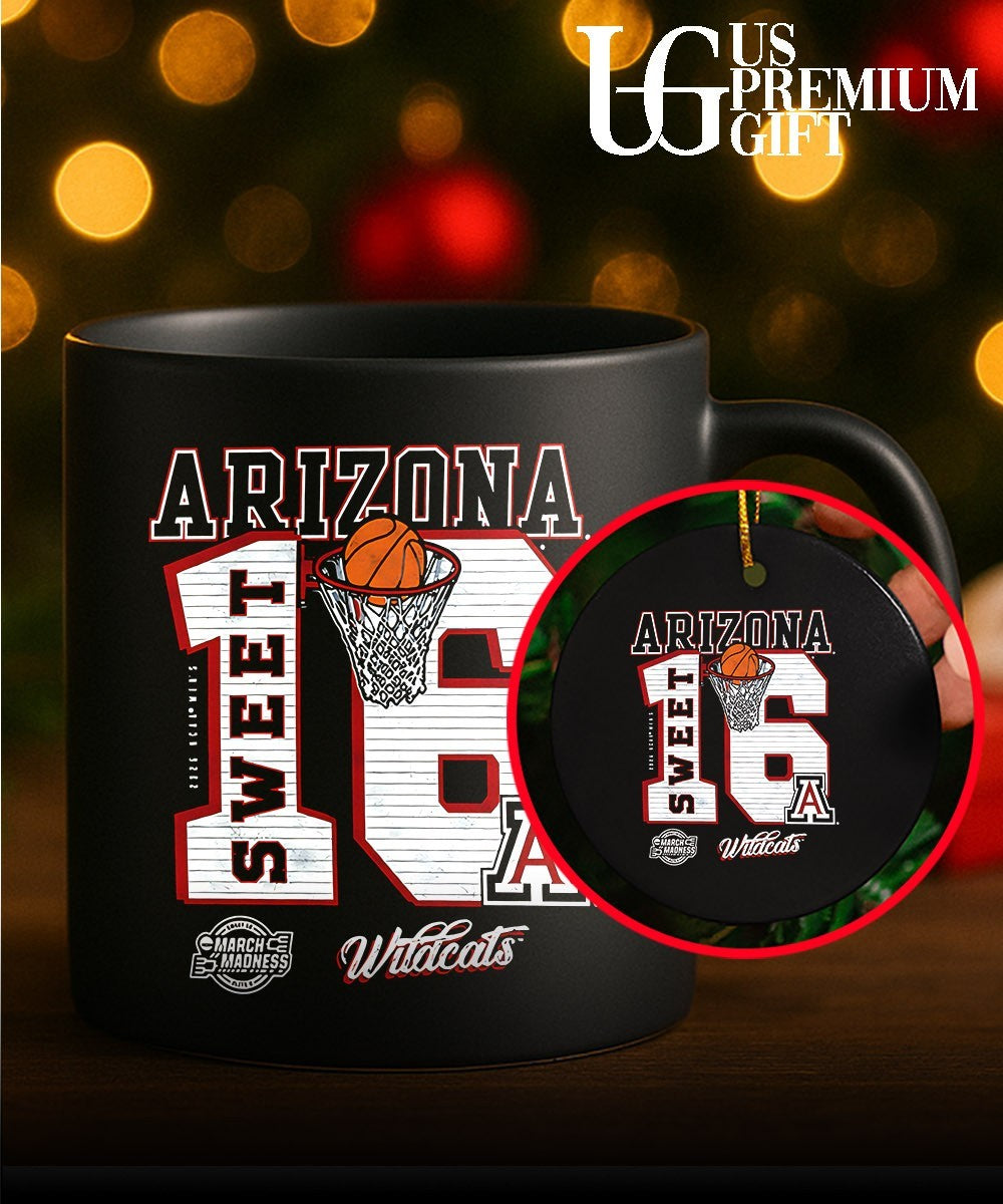 Arizona Wildcats 2026 NCAA Men’s basketball March Madness Sweet 16 Bound shirt