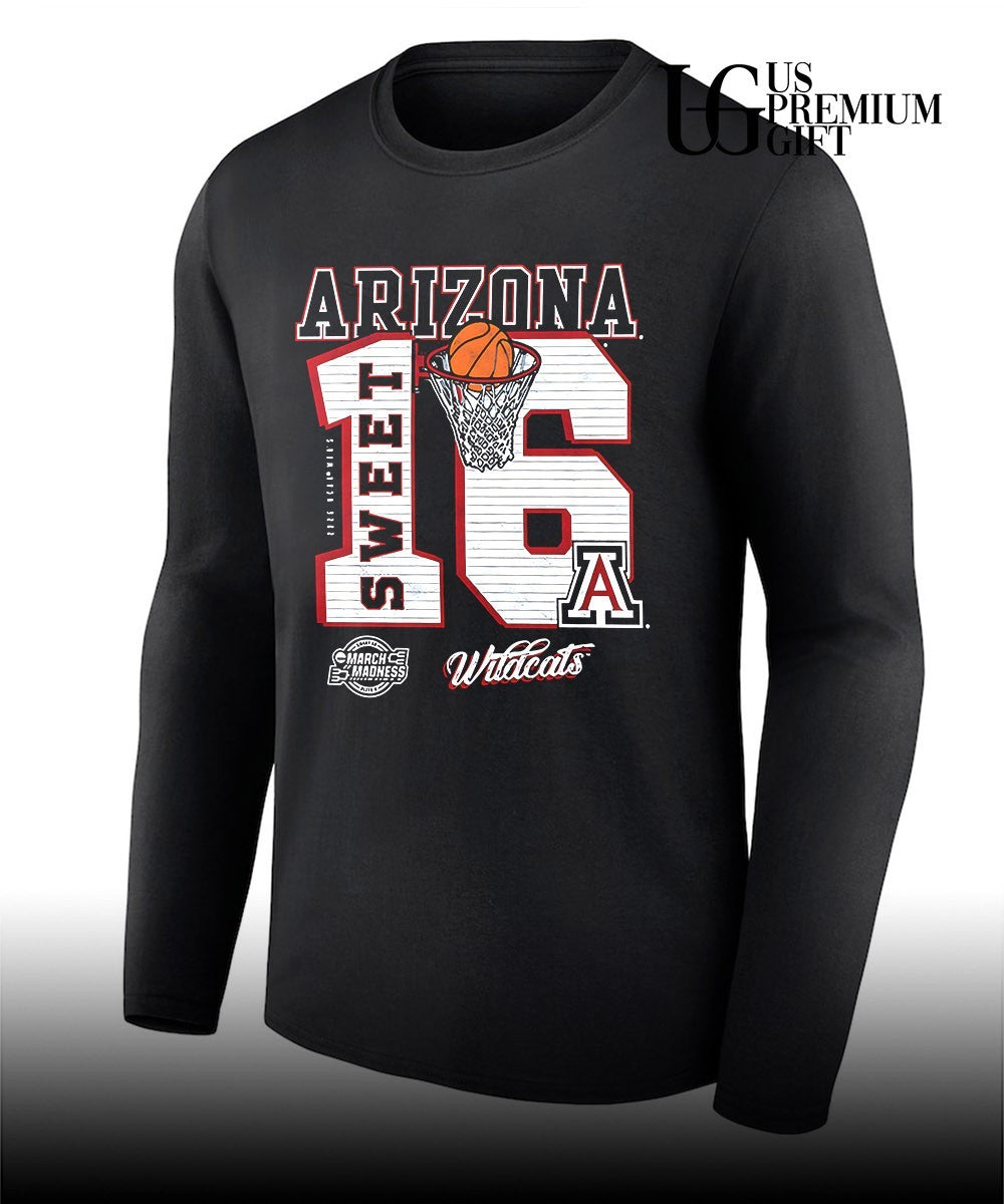 Arizona Wildcats 2026 NCAA Men’s basketball March Madness Sweet 16 Bound shirt