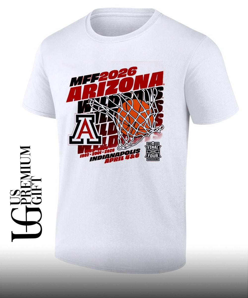 Arizona Wildcats MFF 2026 Men’s Basketball Final Four Bound shirt