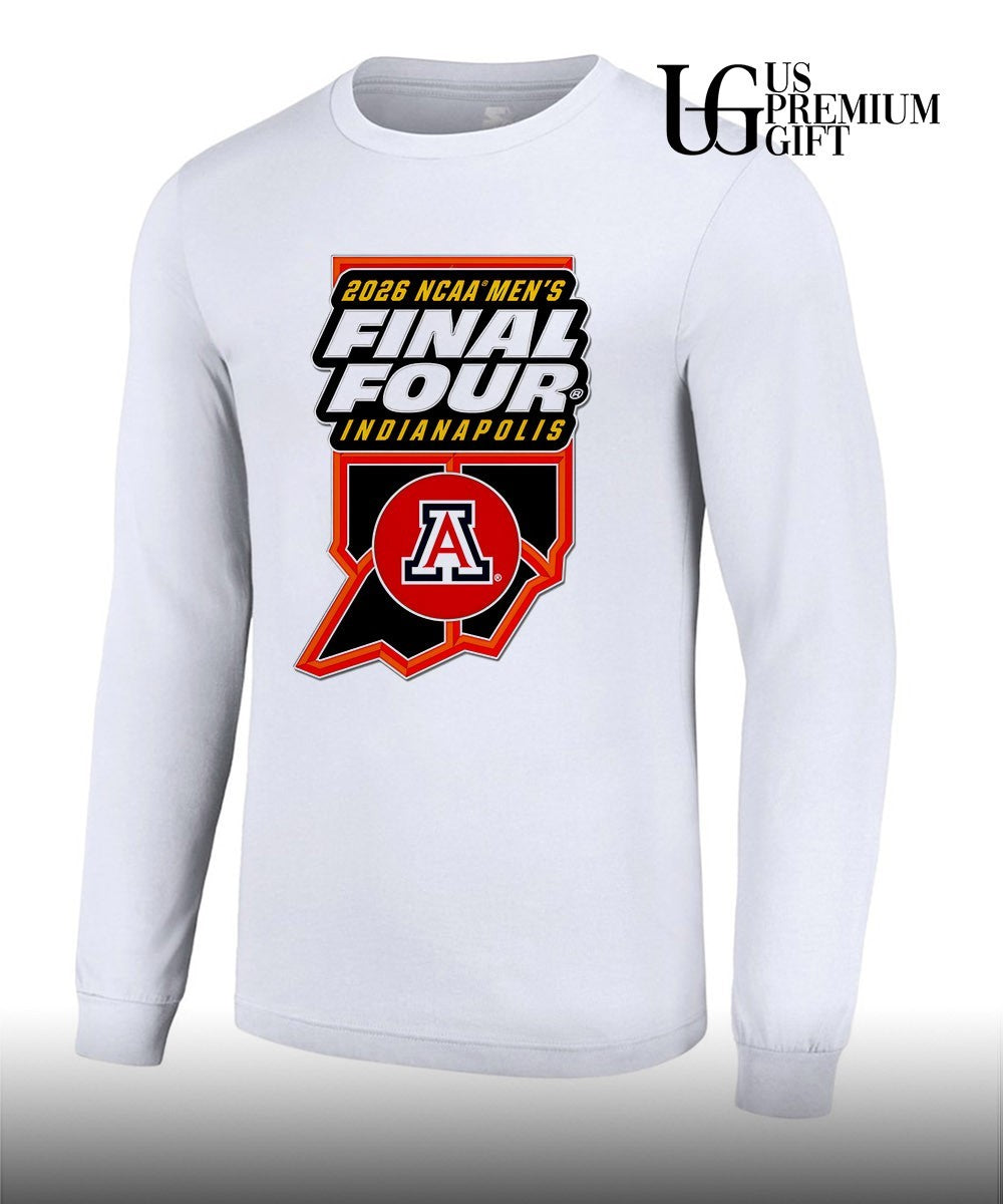 Arizona Wildcats Men’s Basketball 2026 Final Four logo shirt