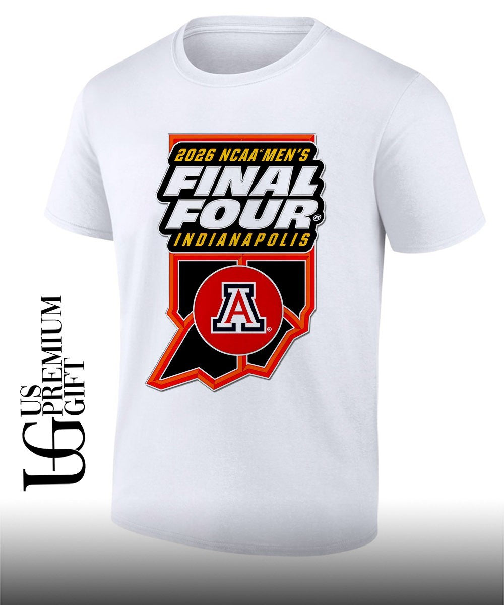 Arizona Wildcats Men’s Basketball 2026 Final Four logo shirt