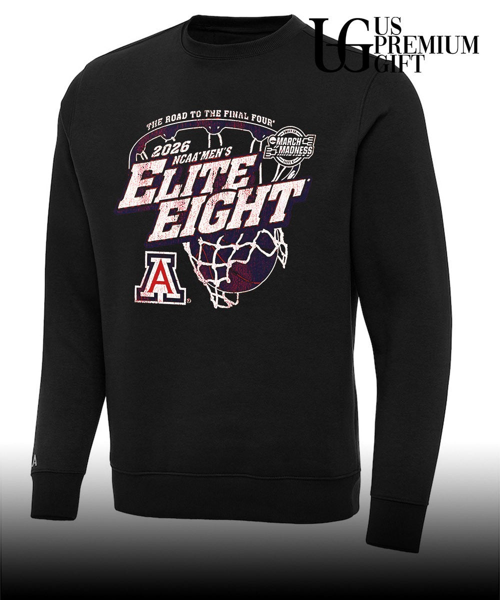 Arizona Wildcats Men’s Basketball Elite Eight NCAA The Road To The Final Four 2026 shirt