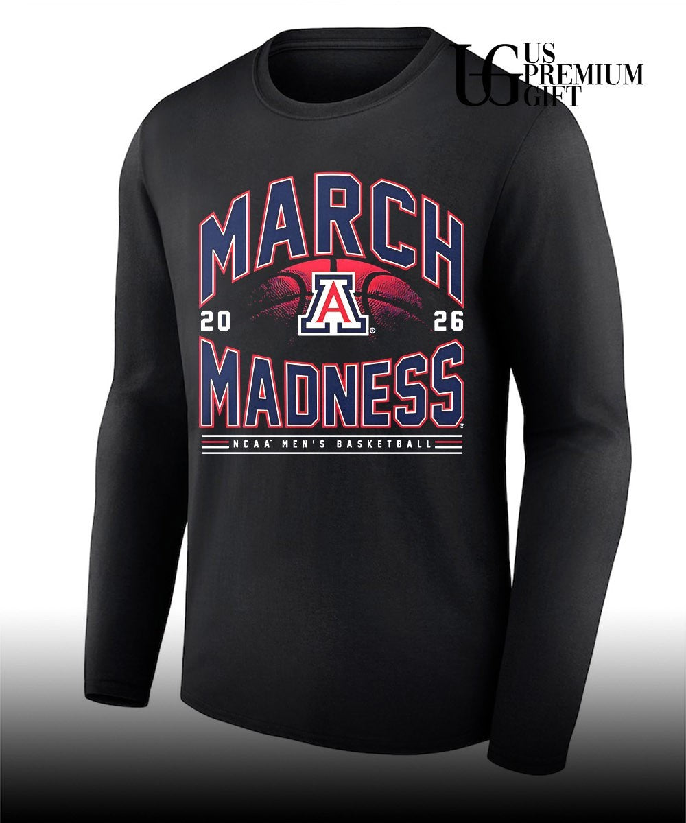 Arizona Wildcats Men’s basketball NCAA March Madness 2026 shirt
