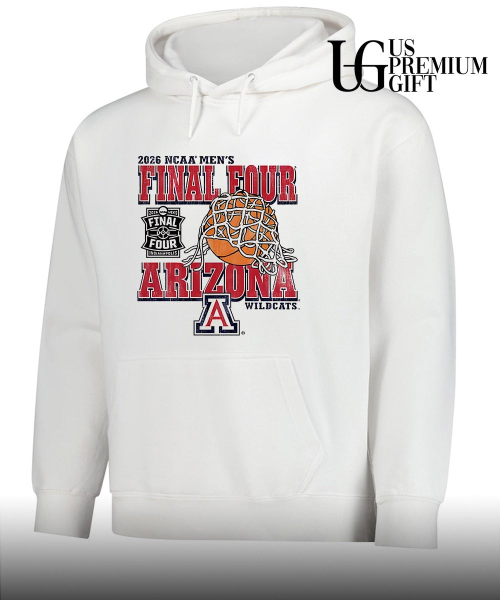 Arizona Wildcats NCAA Men’s Basketball 2026 Final Four Net shirt
