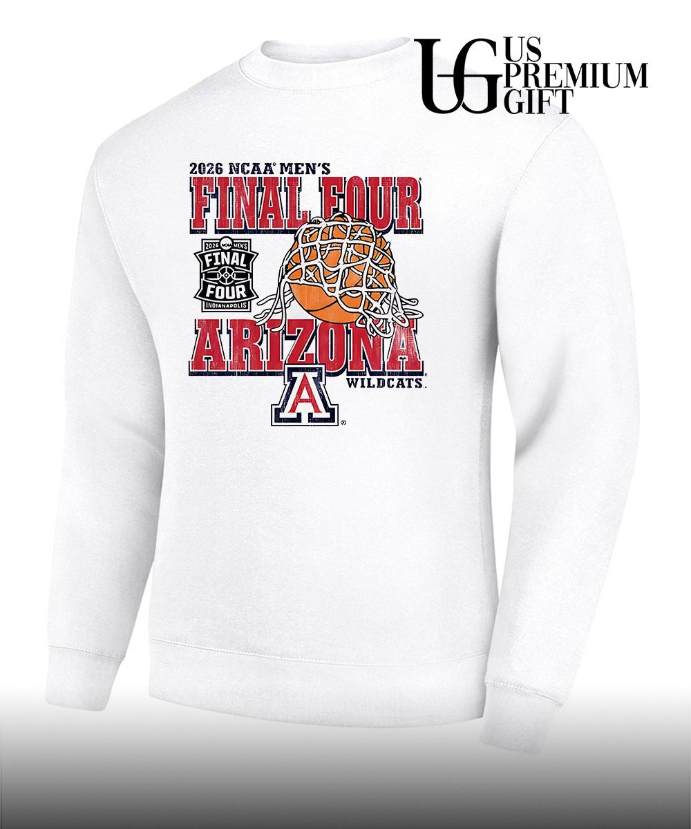 Arizona Wildcats NCAA Men’s Basketball 2026 Final Four Net shirt