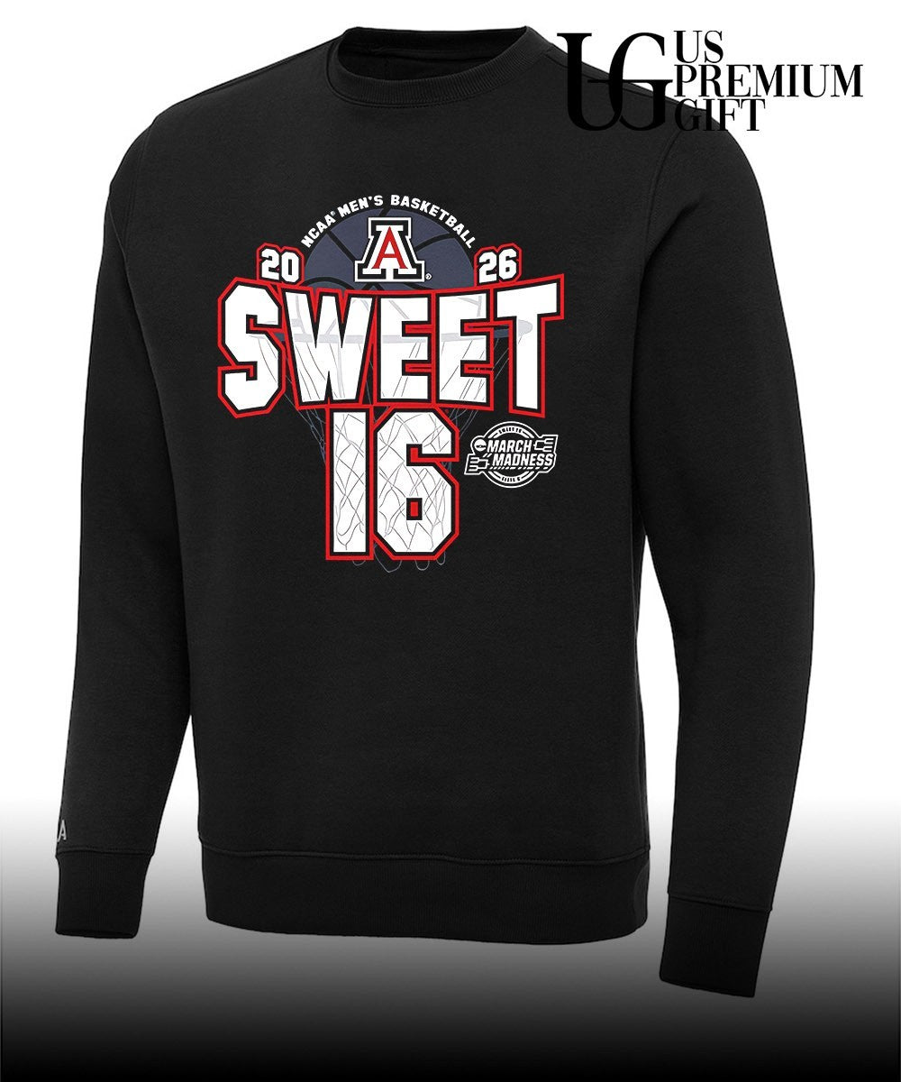 Arizona Wildcats NCAA Men’s Basketball Sweet 16 March Madness 2026 shirt