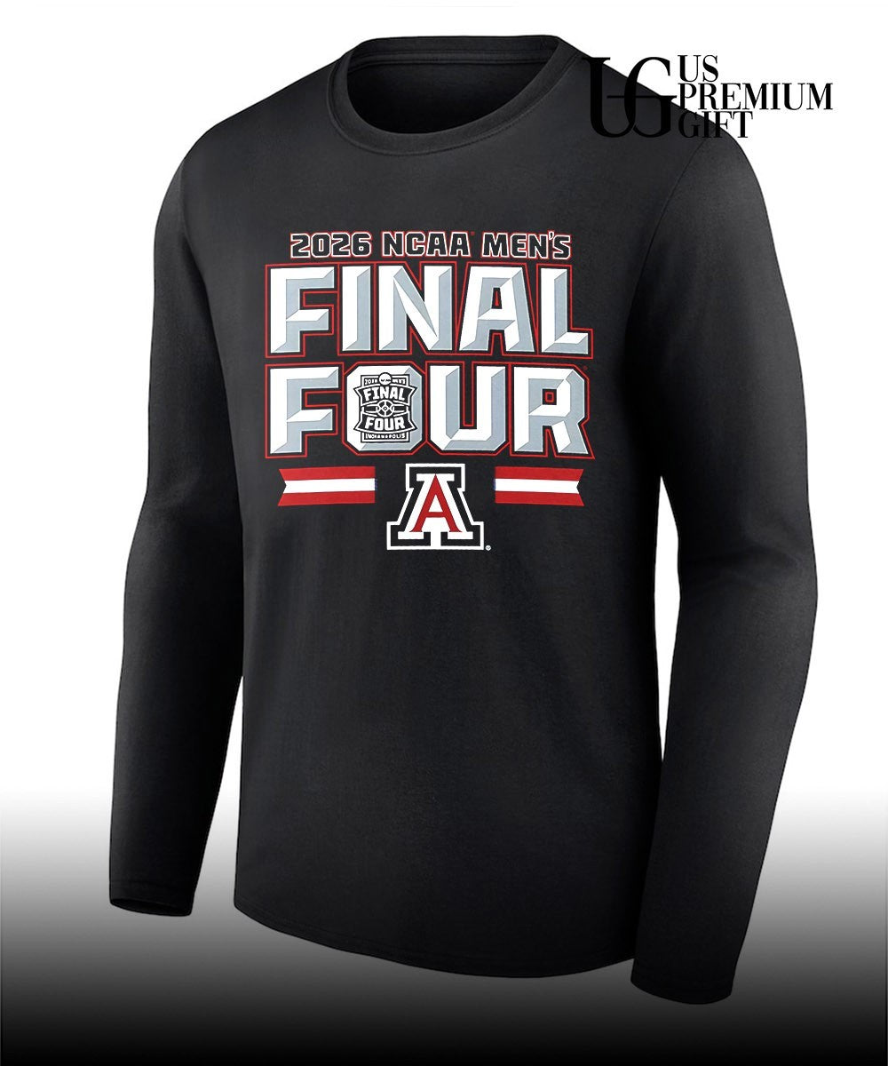 Arizona Wildcats Women’s basketball Final Four 2026 blocked stripe shirt