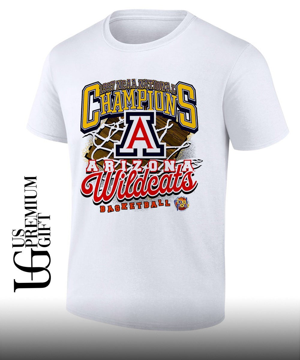 Arizona Wildcats basketball NCAA National Champions Final Four 1997 shirt