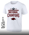 Arkansas Razorbacks 2026 NCAA Men’s Indoor Track & Field National Champions shirt