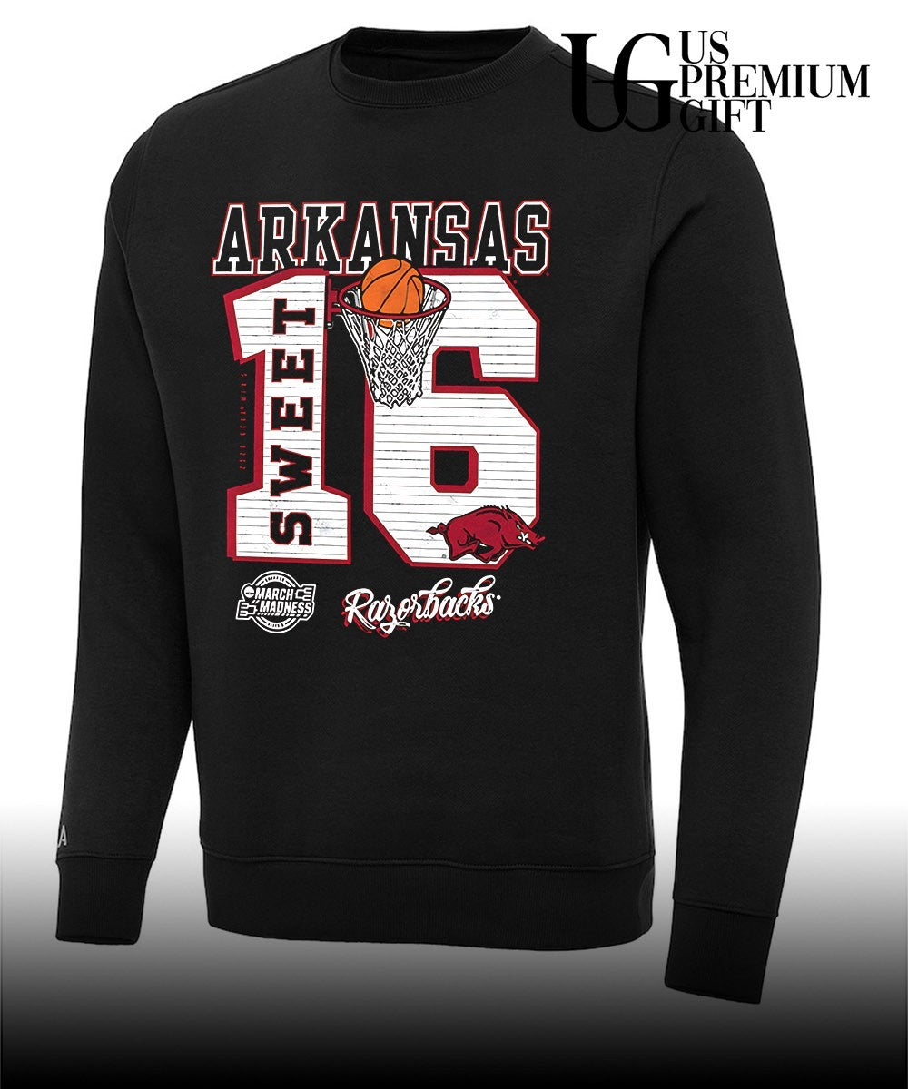 Arkansas Razorbacks 2026 NCAA Men’s basketball March Madness Sweet 16 Bound shirt