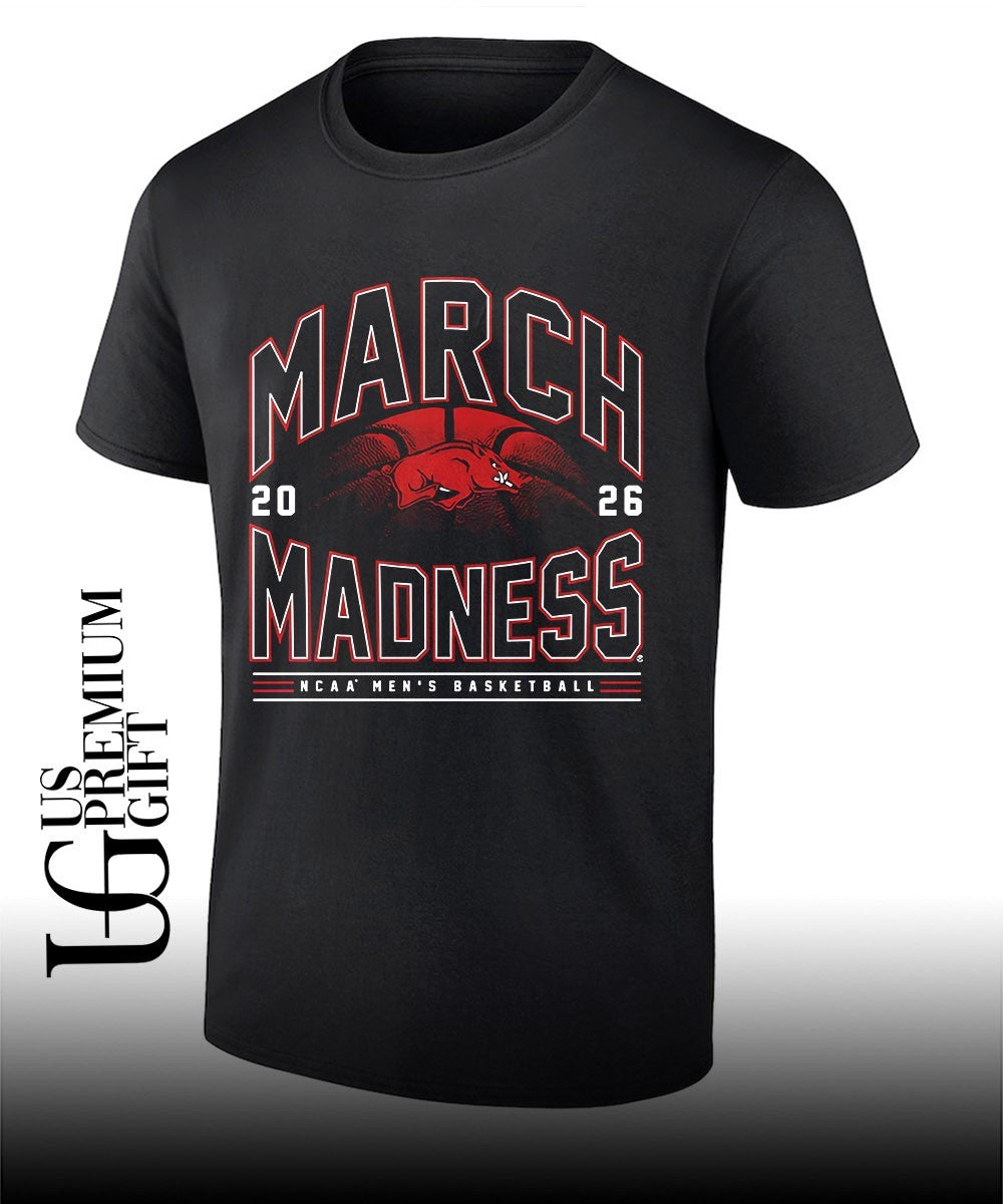 Arkansas Razorbacks Men’s basketball 2026 NCAA March Madness shirt