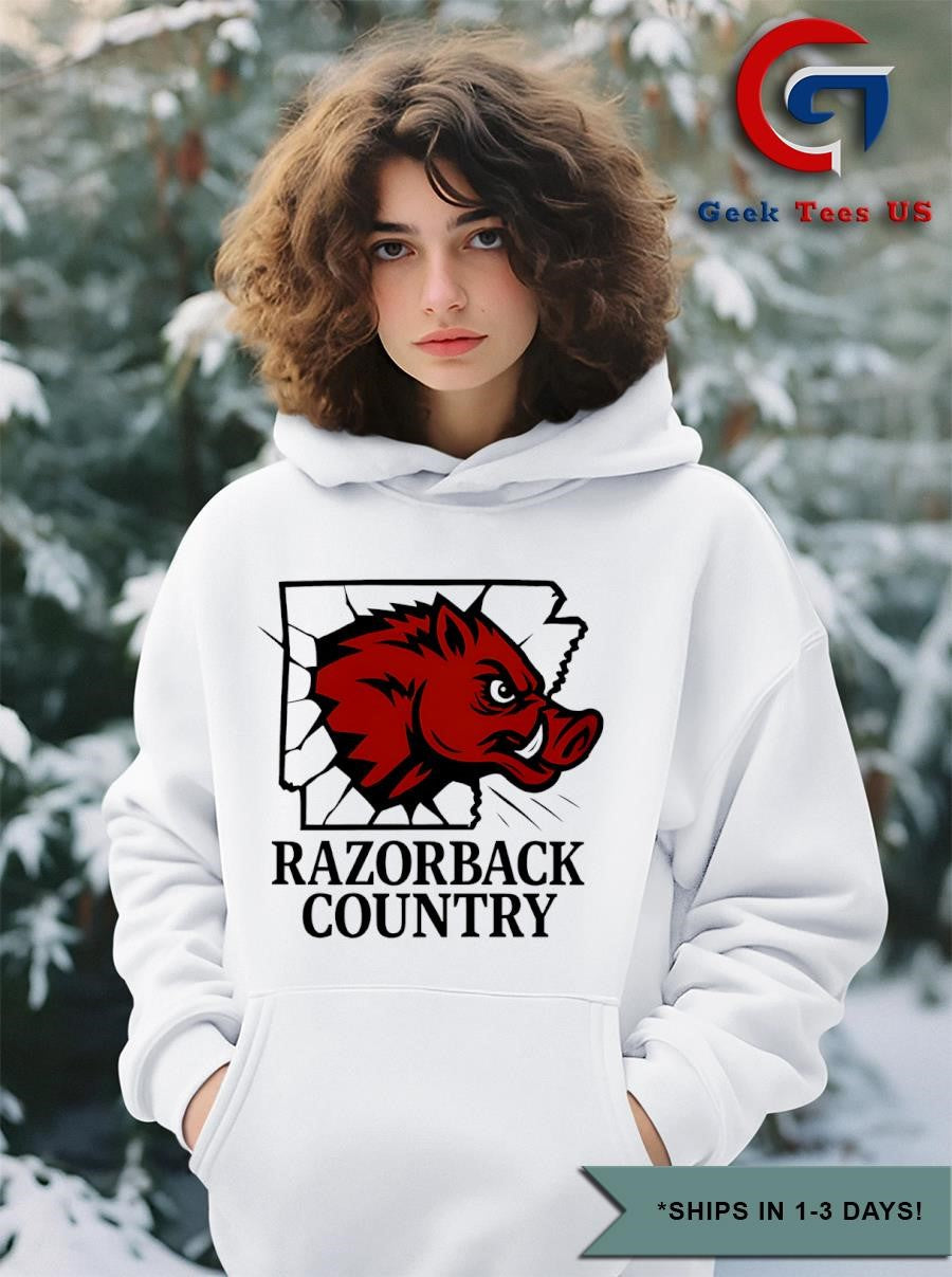 Arkansas Razorbacks country shirt