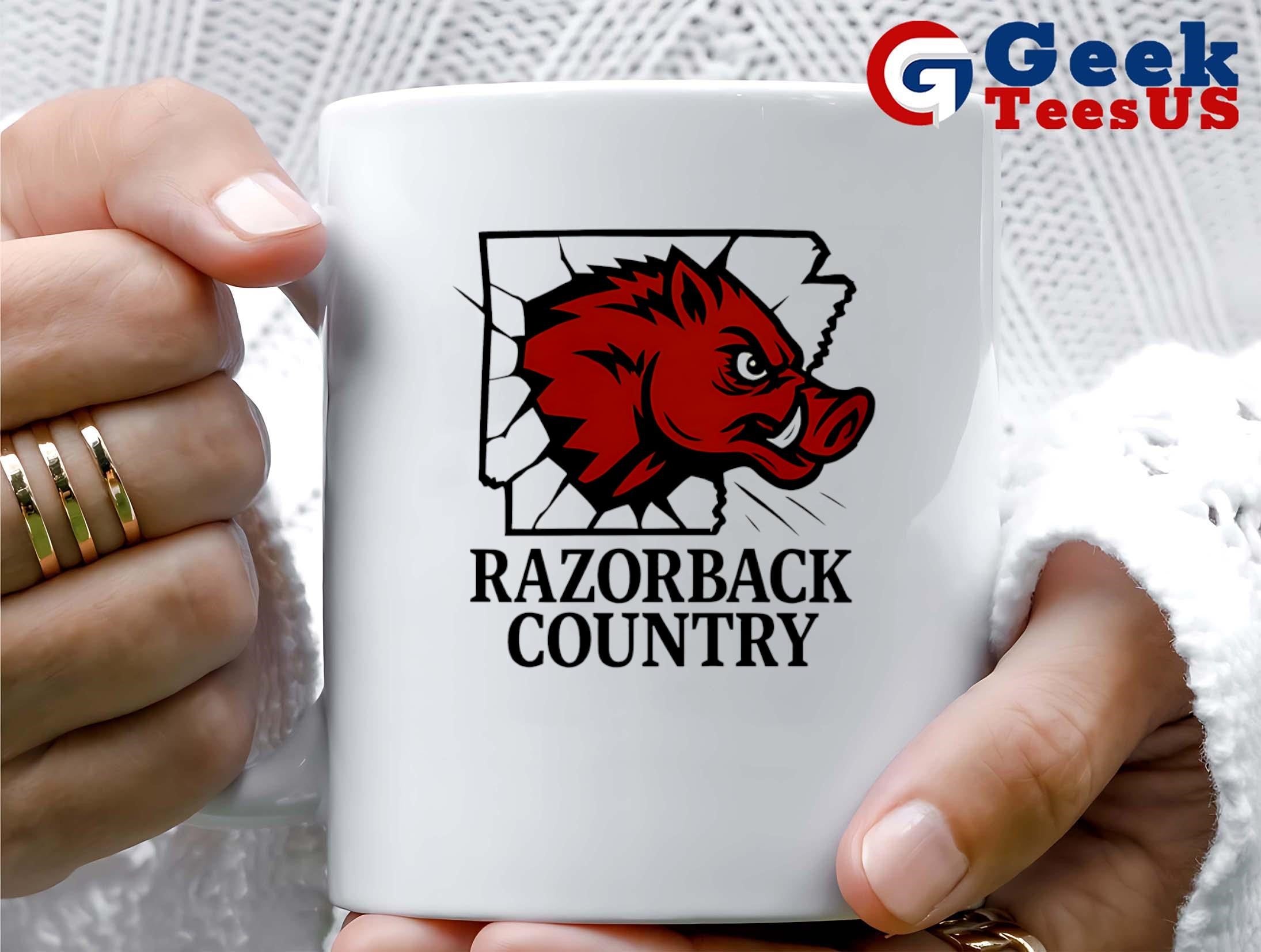 Arkansas Razorbacks country shirt