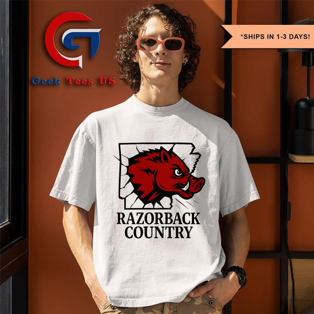 Arkansas Razorbacks country shirt