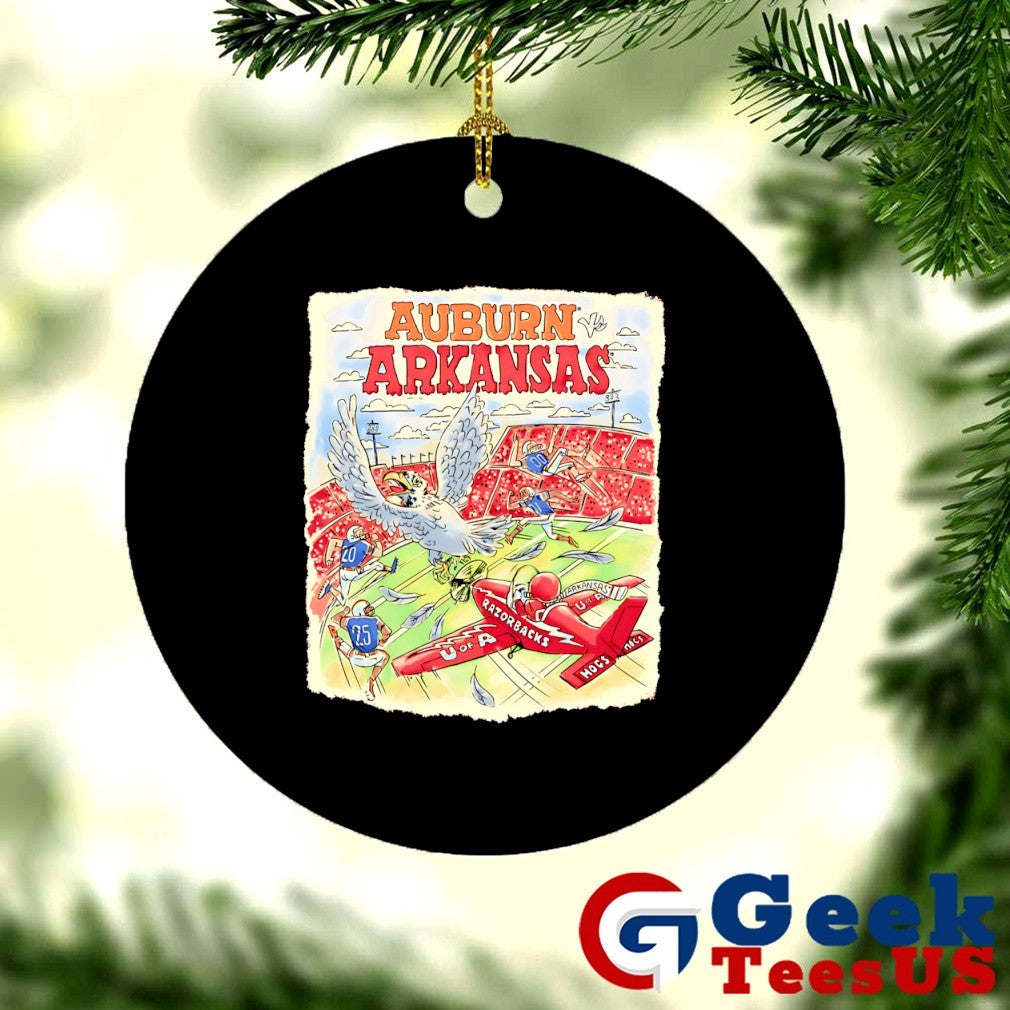 Arkansas Razorbacks vs Auburn Tigers Game Day 2025 shirt