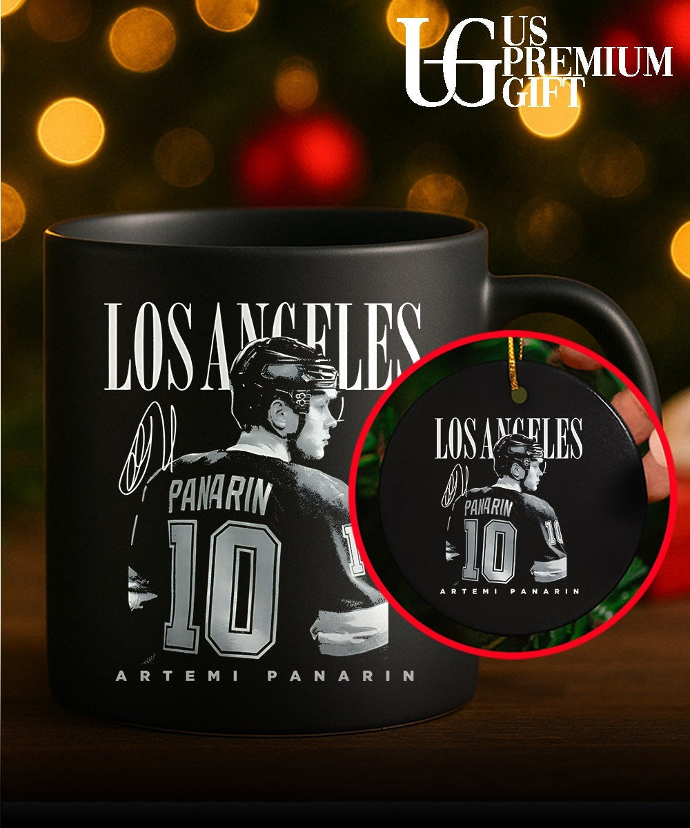 Artemi Panarin back Los Angeles Kings NHL signature shirt