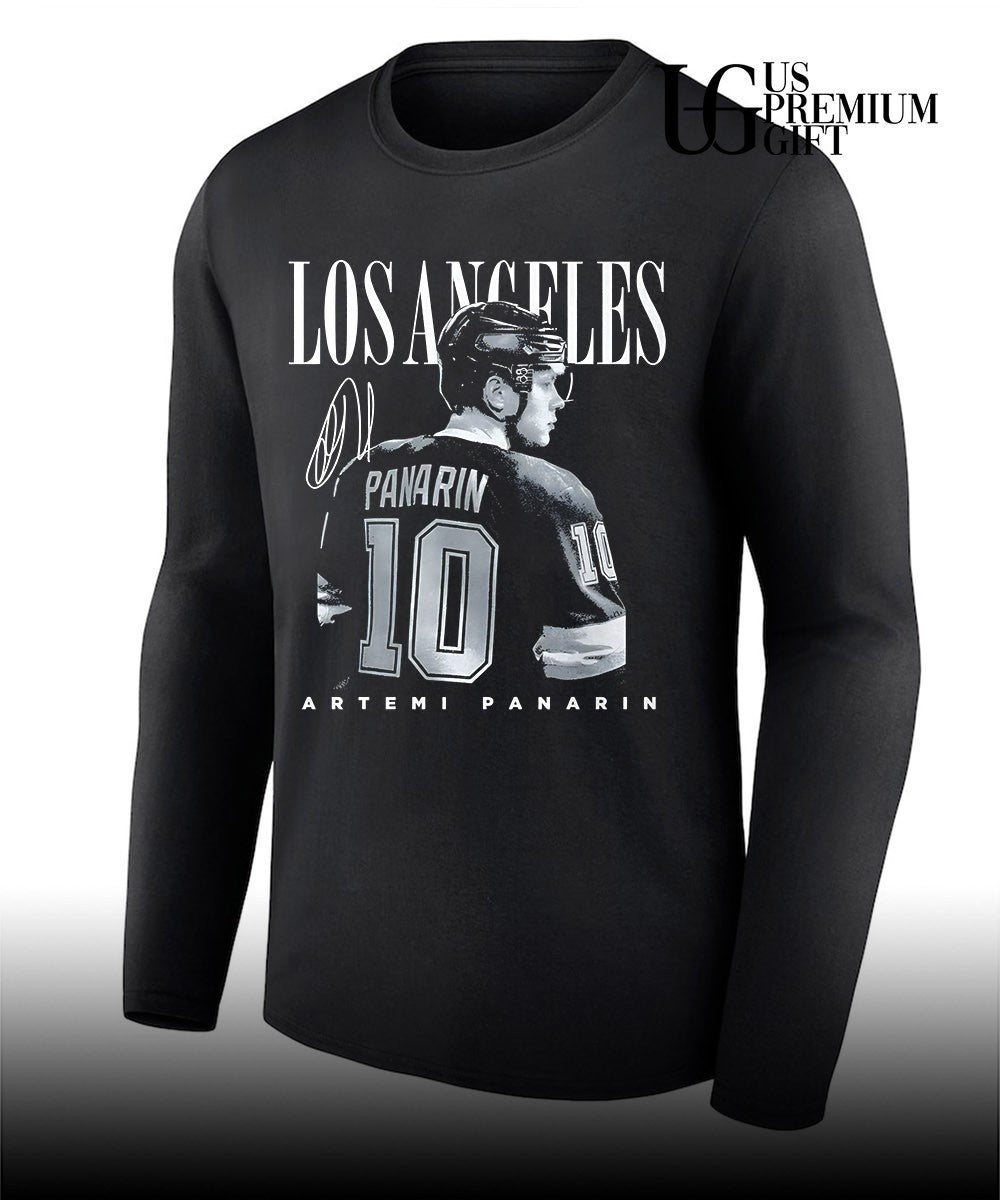 Artemi Panarin back Los Angeles Kings NHL signature shirt
