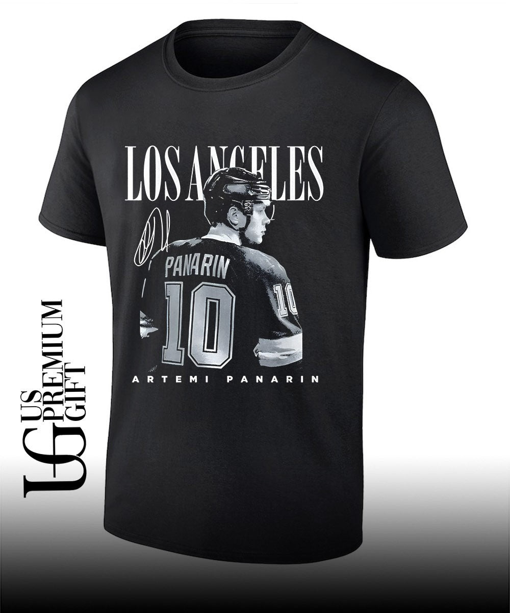 Artemi Panarin back Los Angeles Kings NHL signature shirt