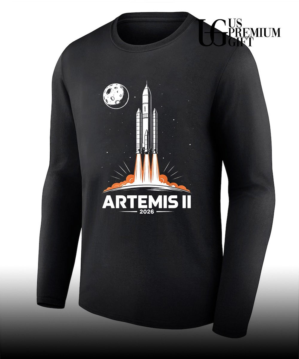 Artemis II 2026 Launch To The Moon shirt