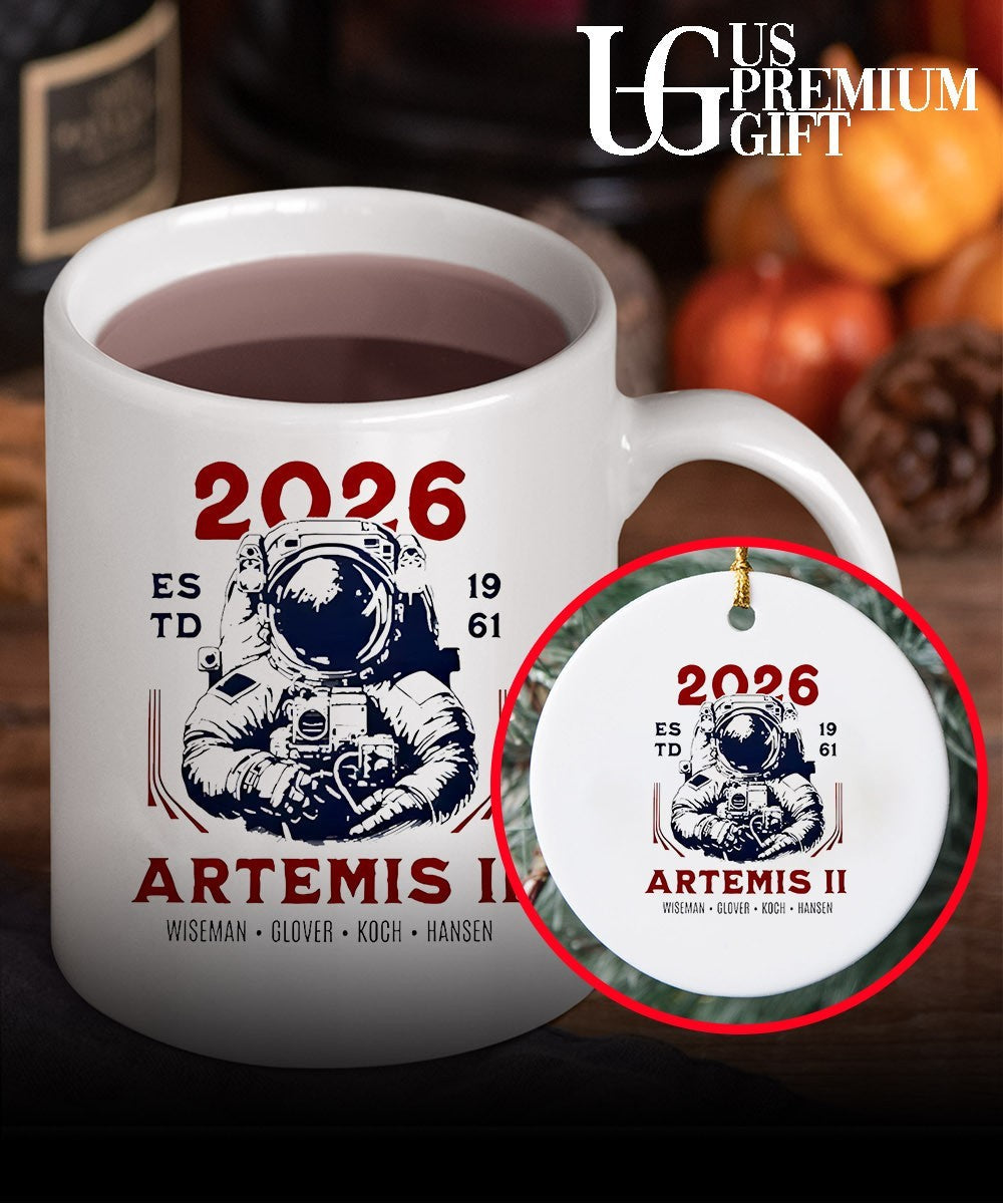Artemis II 2026 Lunar Mission Crew shirt