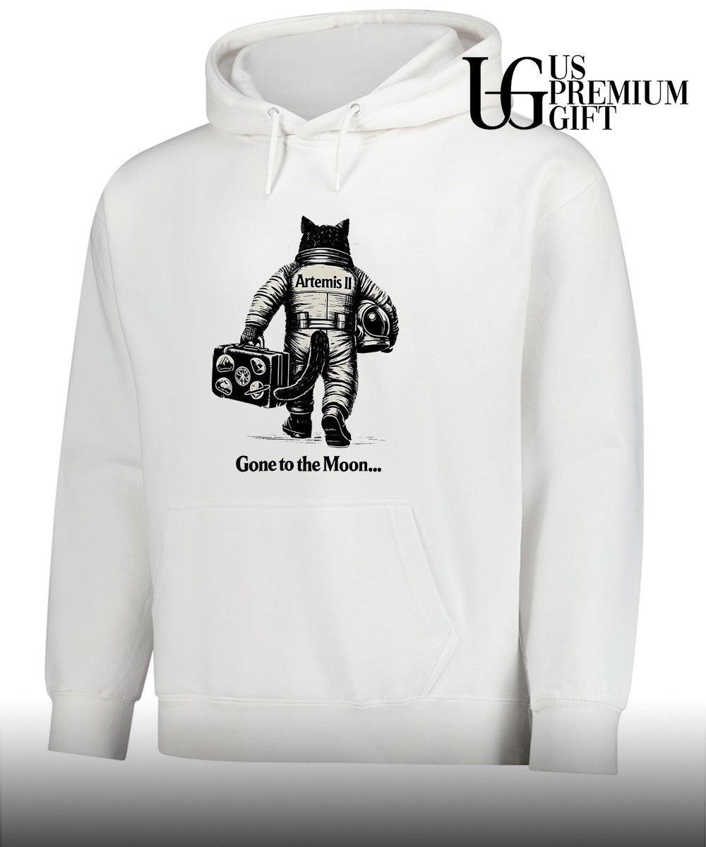 Artemis II Mission Cat Astronaut gone to the Moon shirt