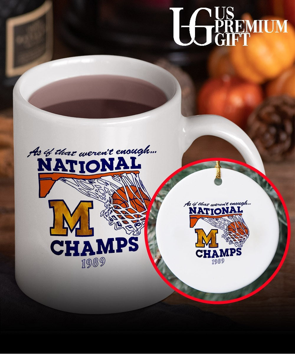 As if that weren’t enough 1989 Michigan Wolverines Champs shirt