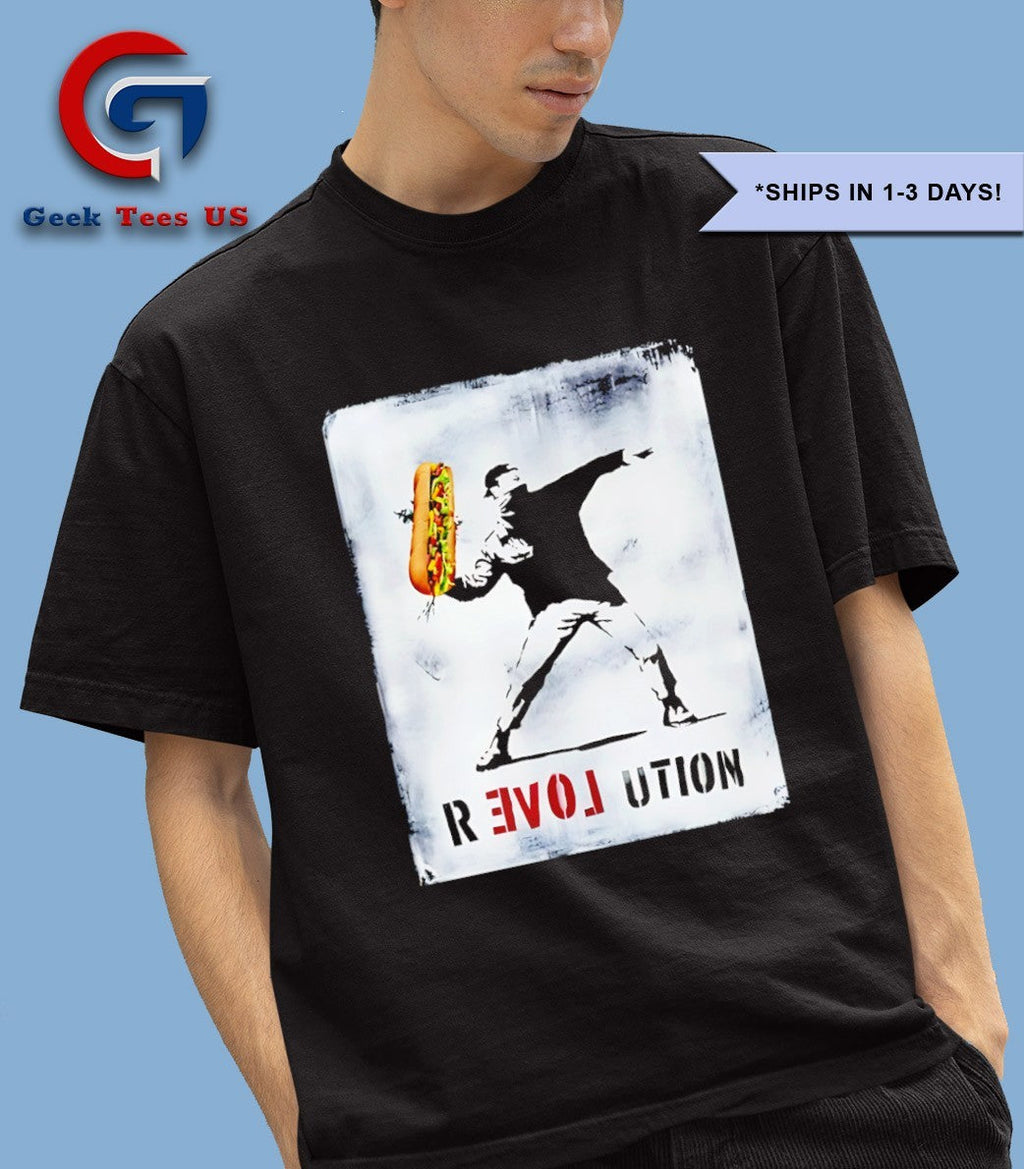 Assault with a Deli Weapon Revolution shirt