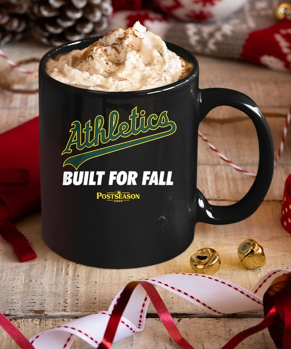 Athletics 2025 Built For Fall MLB Postseason shirt