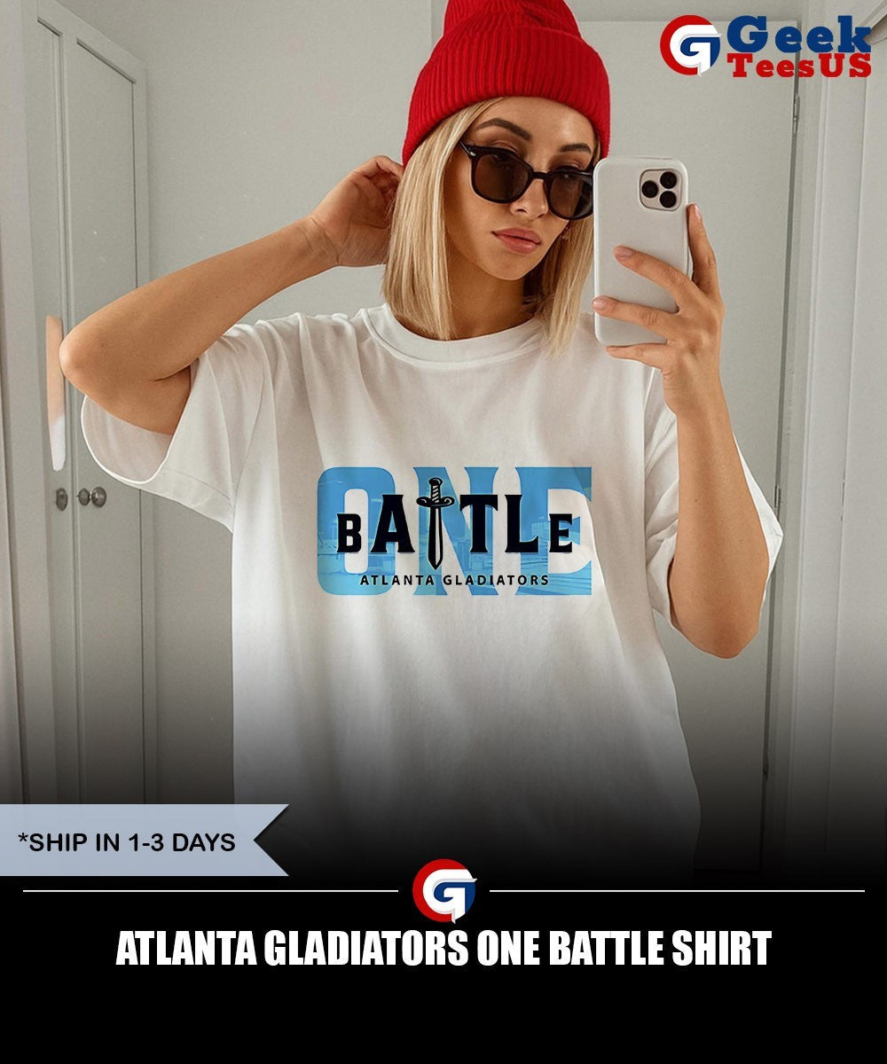 Atlanta Gladiators One Battle shirt