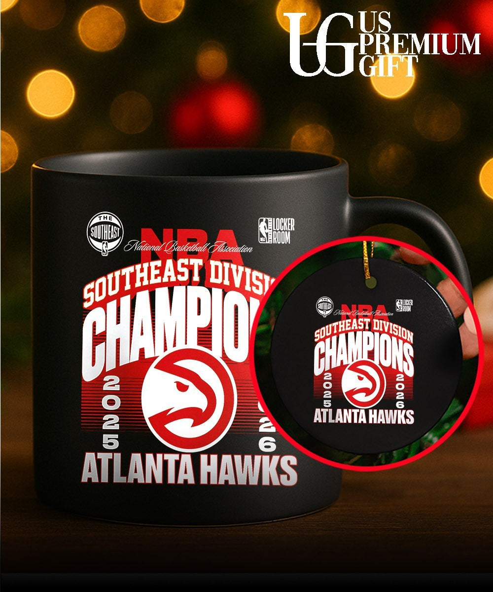 Atlanta Hawks 2026 Southeast Division Champions Locker Room shirt