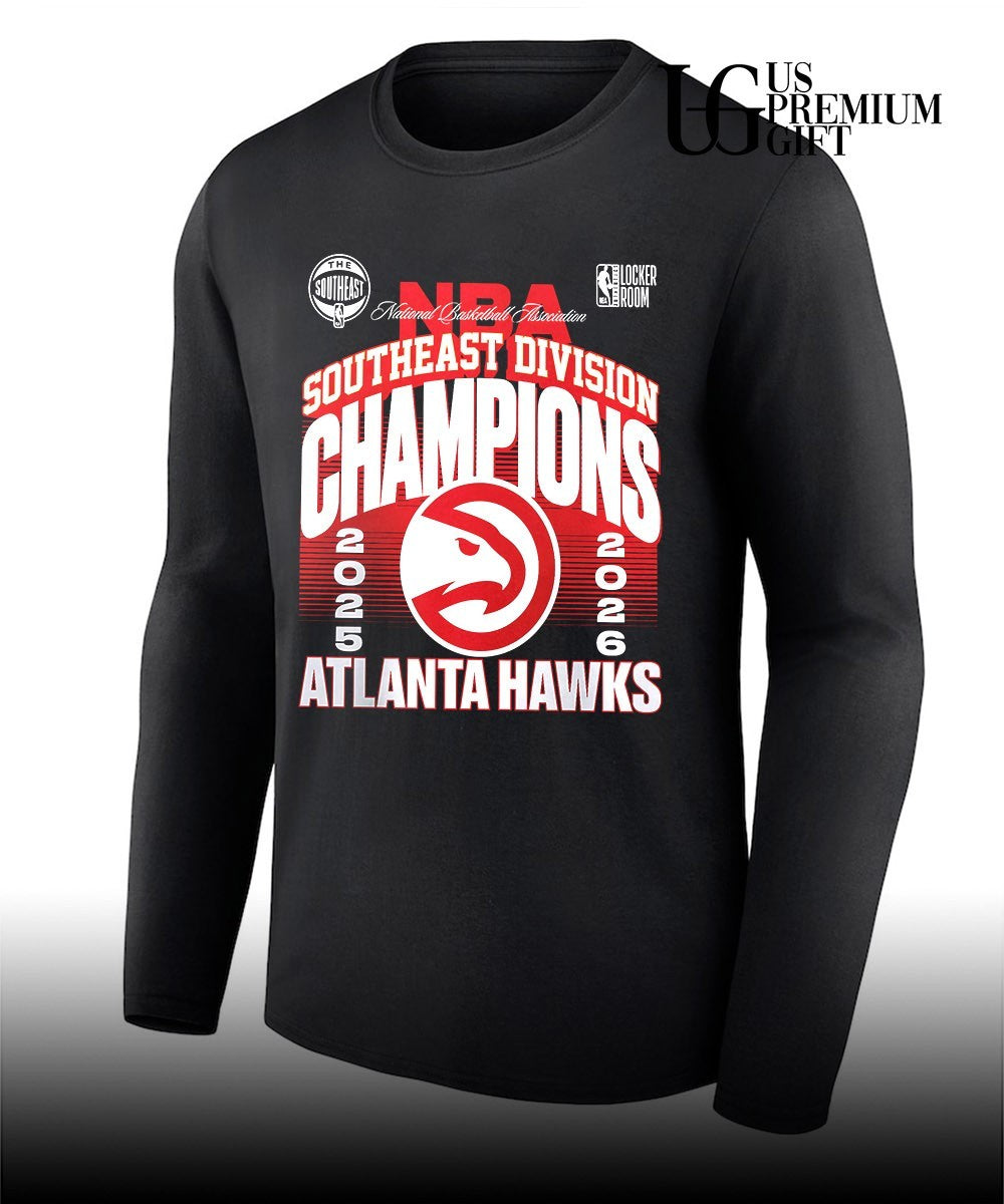 Atlanta Hawks 2026 Southeast Division Champions Locker Room shirt