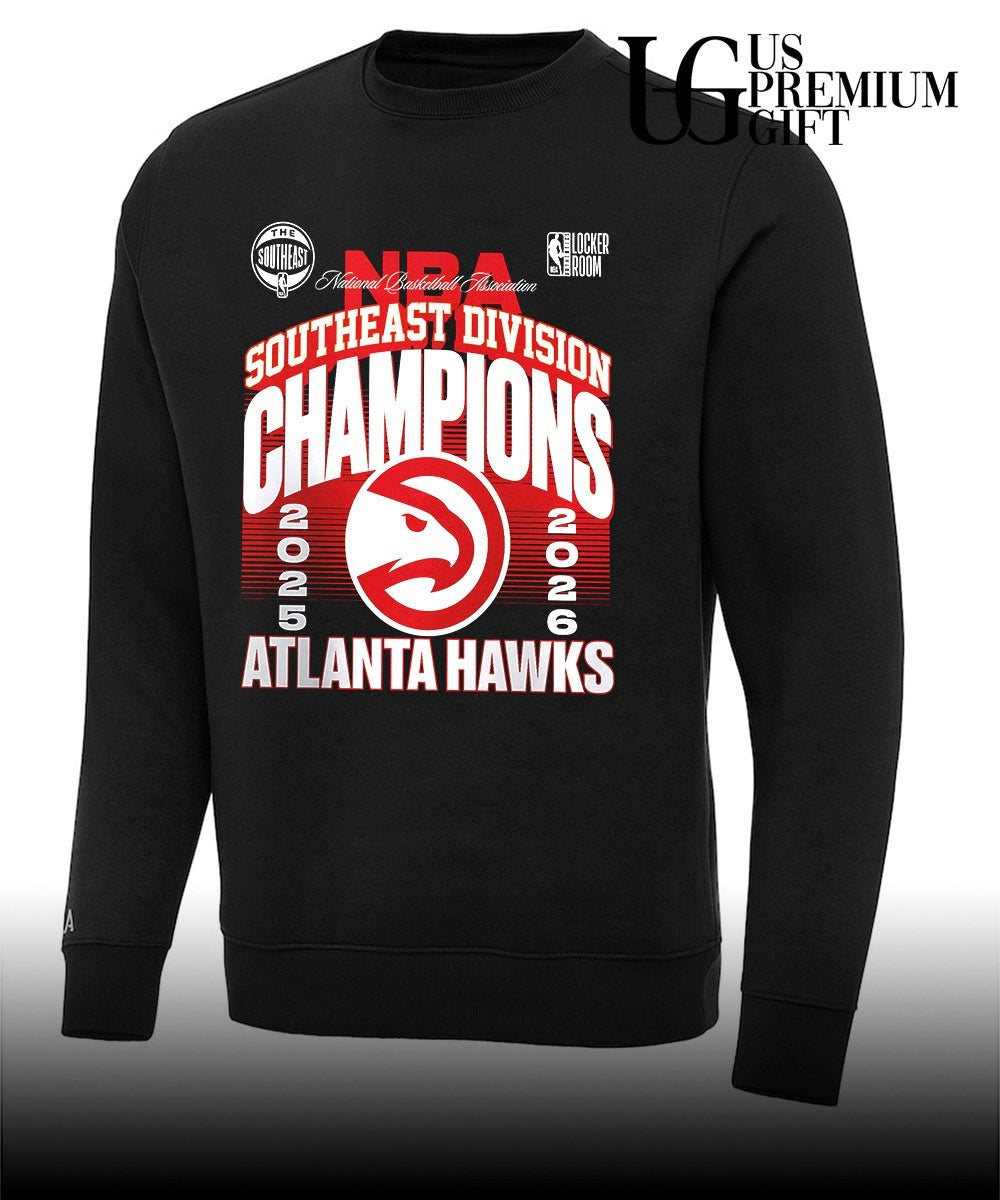 Atlanta Hawks 2026 Southeast Division Champions Locker Room shirt