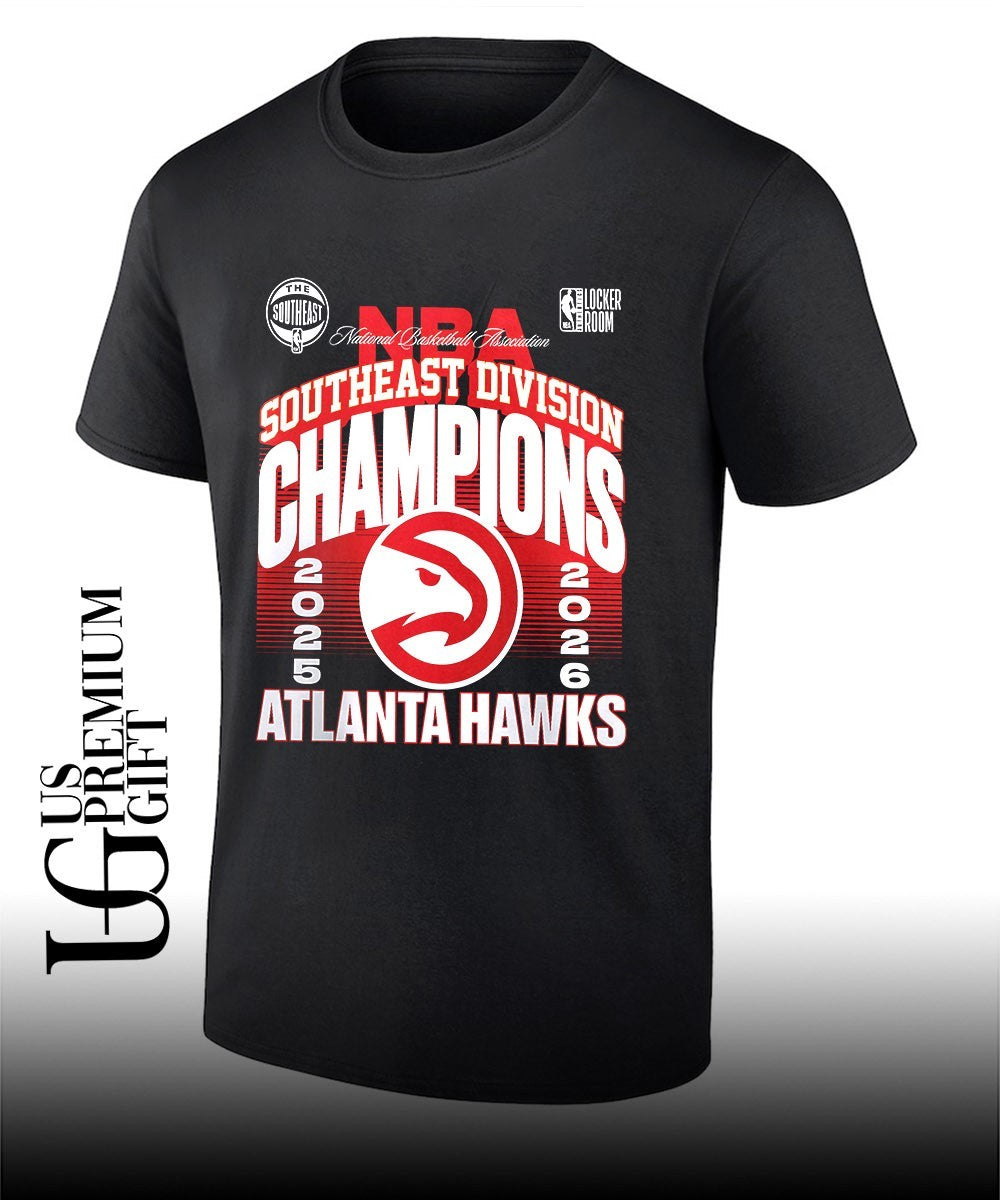 Atlanta Hawks 2026 Southeast Division Champions Locker Room shirt