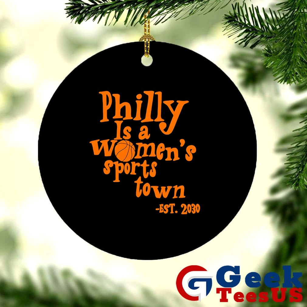 Aubrey Plaza wearing Philly is a women’s sports town est 2030 shirt