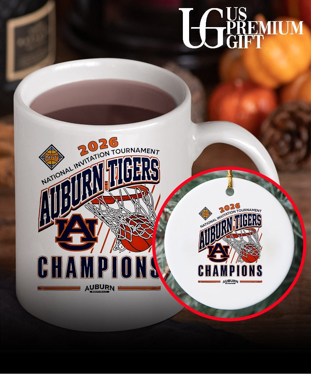 Auburn Tigers Basketball 2026 National Invitation Tournament Champions shirt