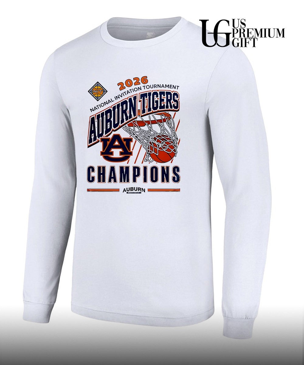 Auburn Tigers Basketball 2026 National Invitation Tournament Champions shirt
