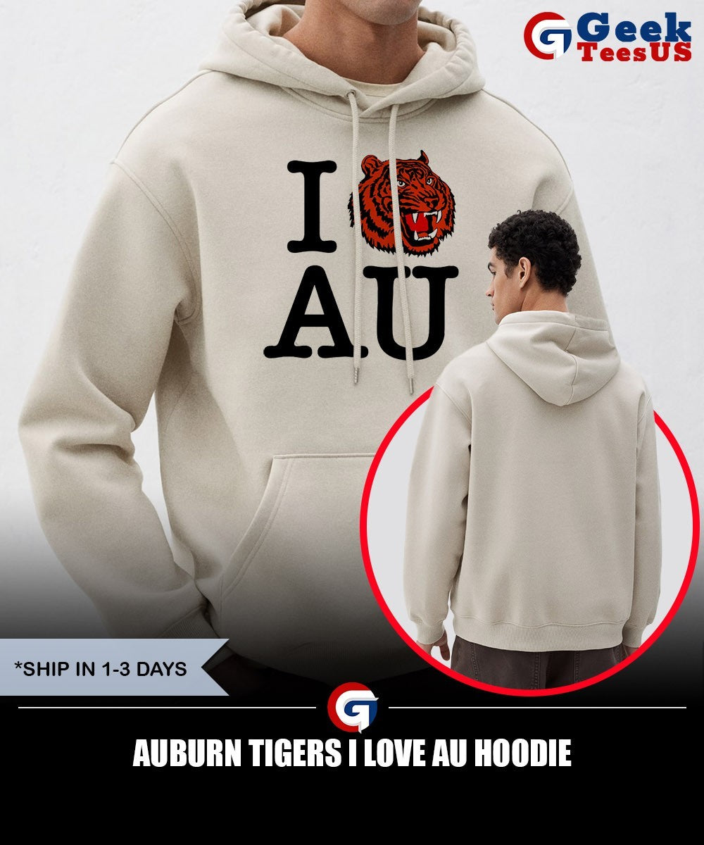 Auburn Tigers I love AU shirt