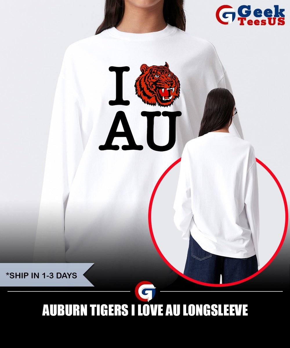 Auburn Tigers I love AU shirt