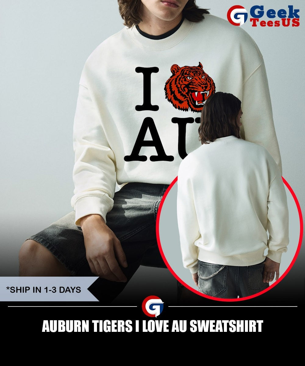 Auburn Tigers I love AU shirt
