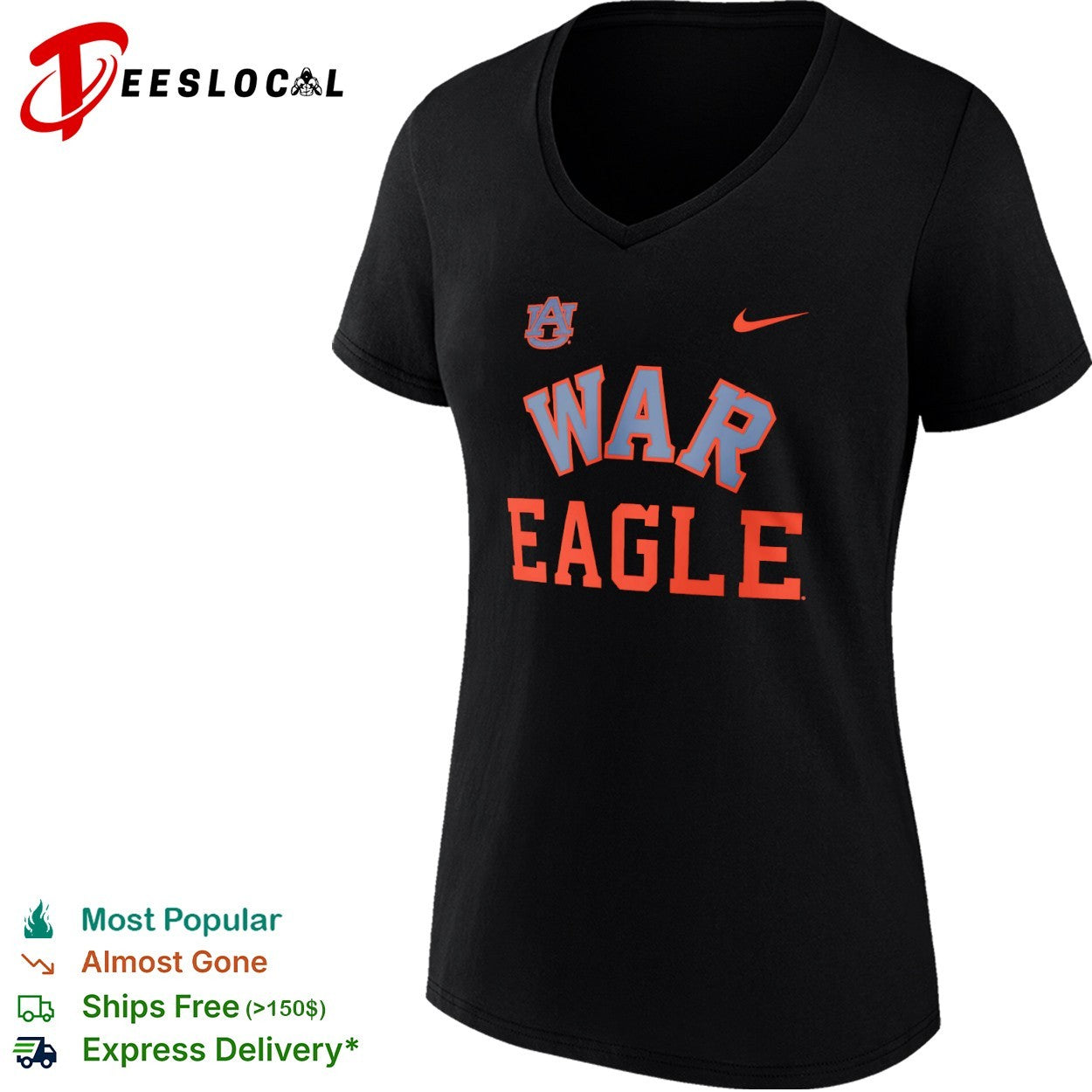 Auburn Tigers War Eagle NCAA College Football shirt