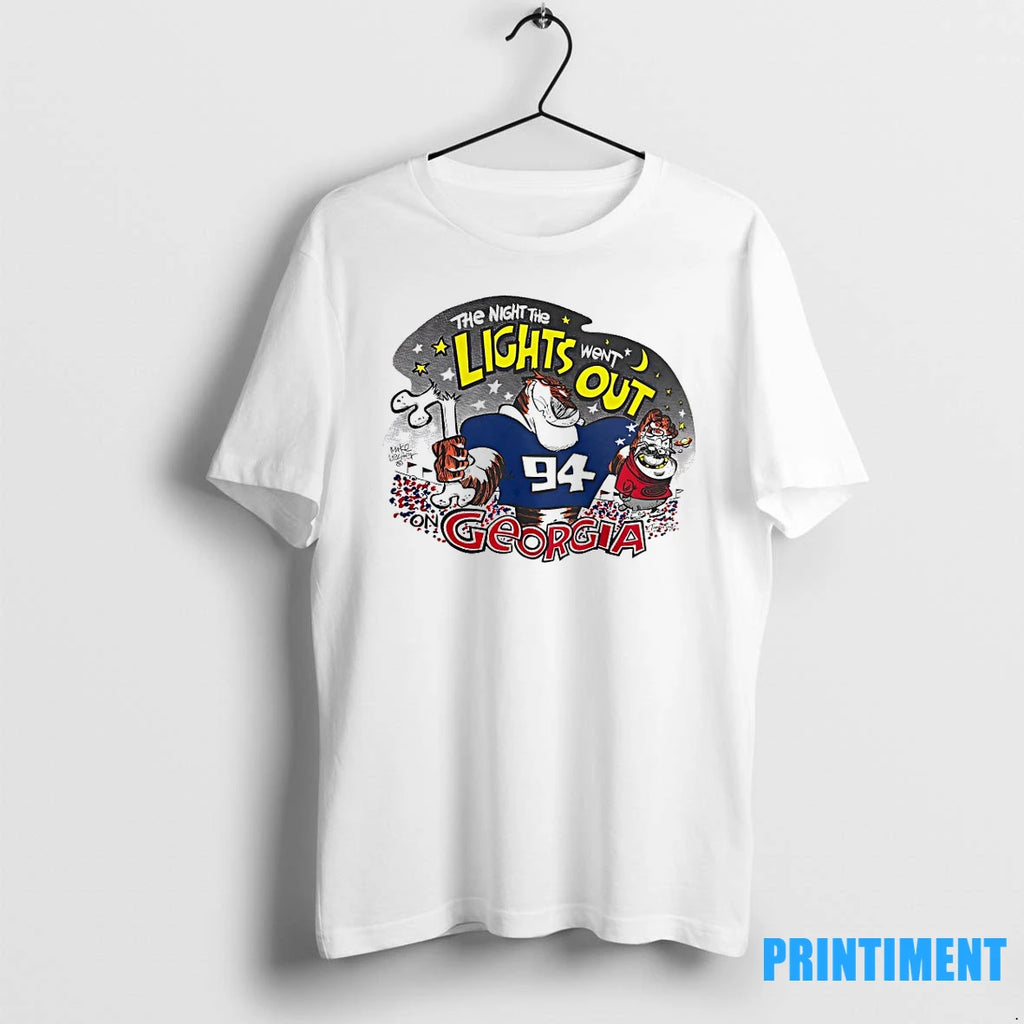Auburn Tigers The Night The Went Lights Out On Georgia Tshirts Sweater
