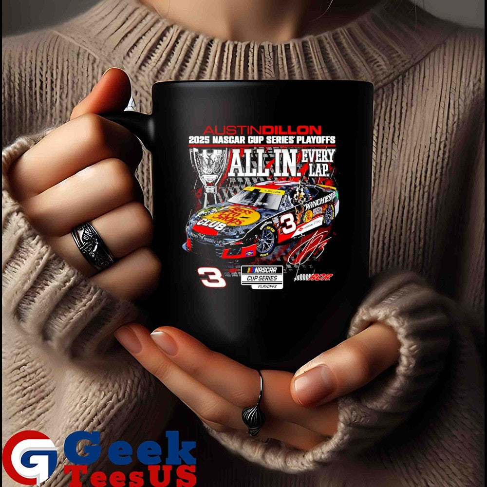 Austin Dillon 2025 NASCAR Cup Series Playoffs signature shirt