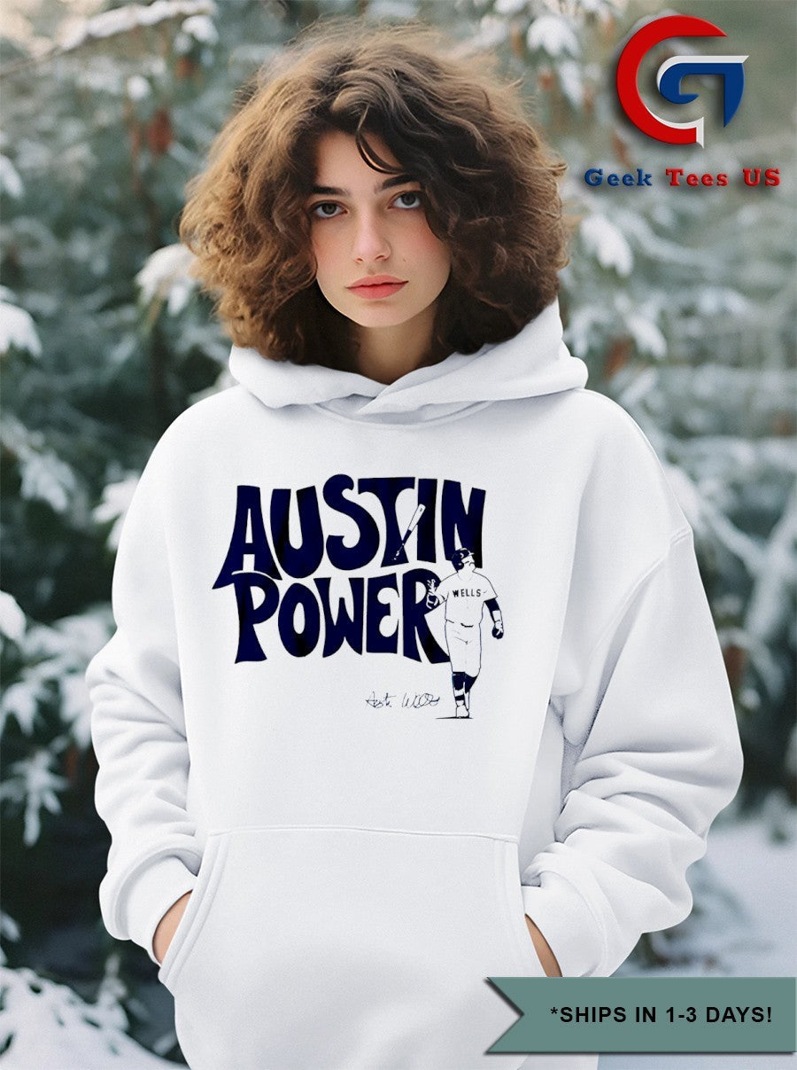 Austin Power Austin Wells New York Yankees MLB shirt