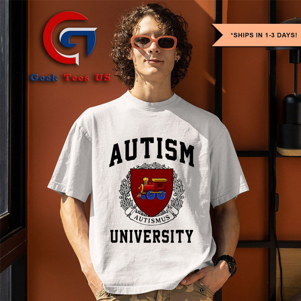Autism University Autismus logo shirt
