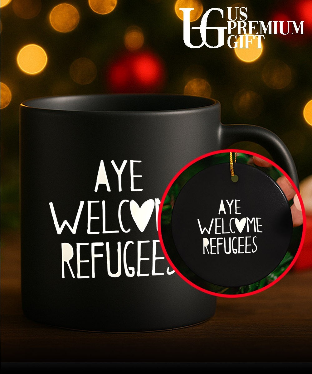 Aye Welcome Refugees shirt