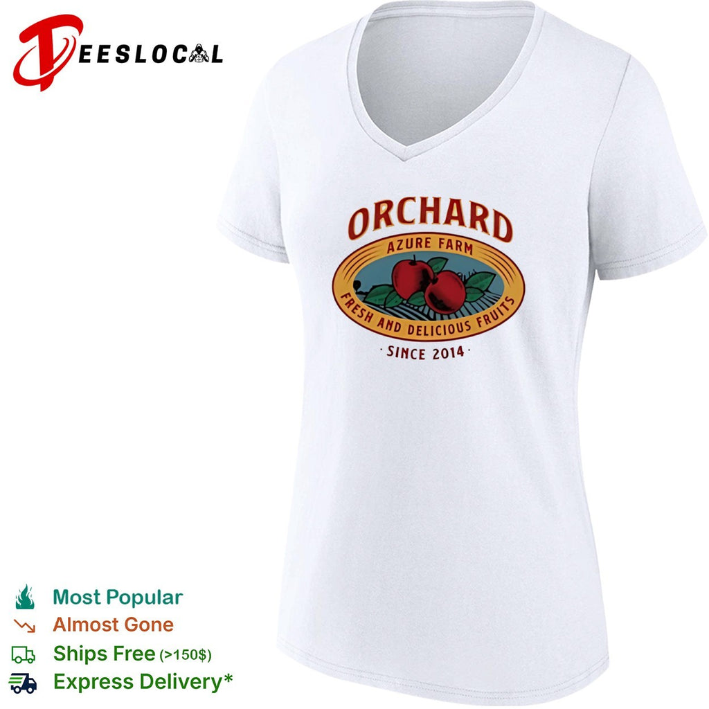 Azure Farm Orchard Fresh and Delicious Fruits Since 2014 shirt