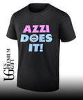 Azzi Does It UConn Huskies logo shirt